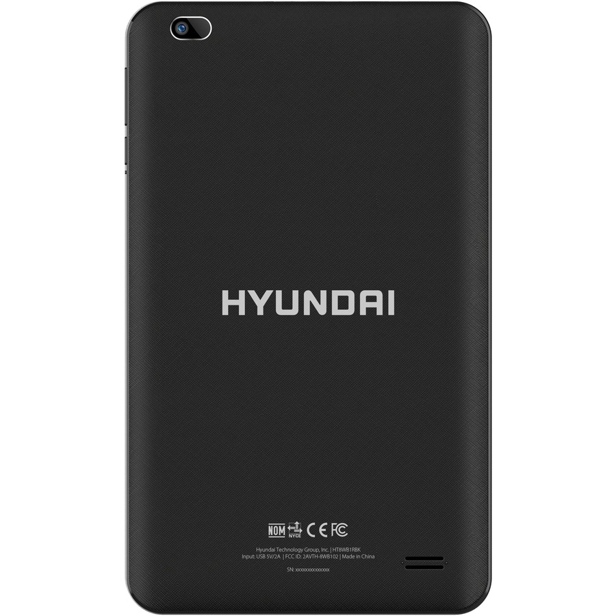 Hyundai HYtab Plus 8WB1, 8" HD IPS, Quad-Core Processor, Android 11 Go edition, 2GB RAM, 32GB Storage, 2MP/5MP, AX WiFi 6- Black