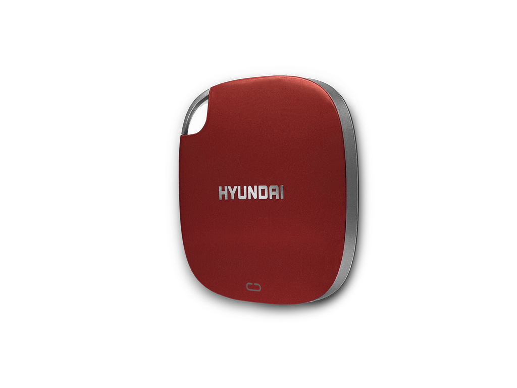 Hyundai HYbook, 14.1" 1366*768 TN, Intel Gemini Lake N4020, 4GB RAM, 128GB w/ Hyundai 2TB Ultra-Portable Data Storage, Fast External SSD, + HYUNDAI 2TB External SSD - Red