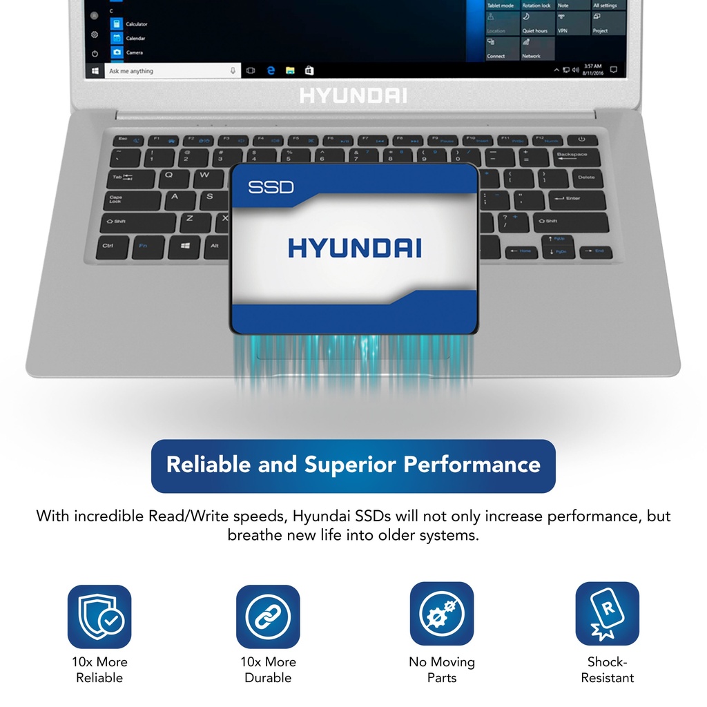 Hyundai 1TB Solid State Drive - 2.5" Internal - SATA