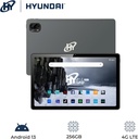 Hyundai HyTab Pro X 10LA3 Tablet - 10.3" Full HD - Octa-core (Cortex A73 Quad-core (4 Core) 2 GHz + Cortex A53 Quad-core (4 Core) 2 GHz) - 8 GB RAM - 256 GB SSD - Android 13 - 4G - Space Gray