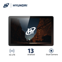 Hyundai HyTab Pro 10LA2 Tablet | 10.1" FHD IPS | Android 13 | Octa-Core | 6GB/128GB | 8MP/13MP | LTE | Includes Stylus Pen, Earbuds, and Screen Protector | Black