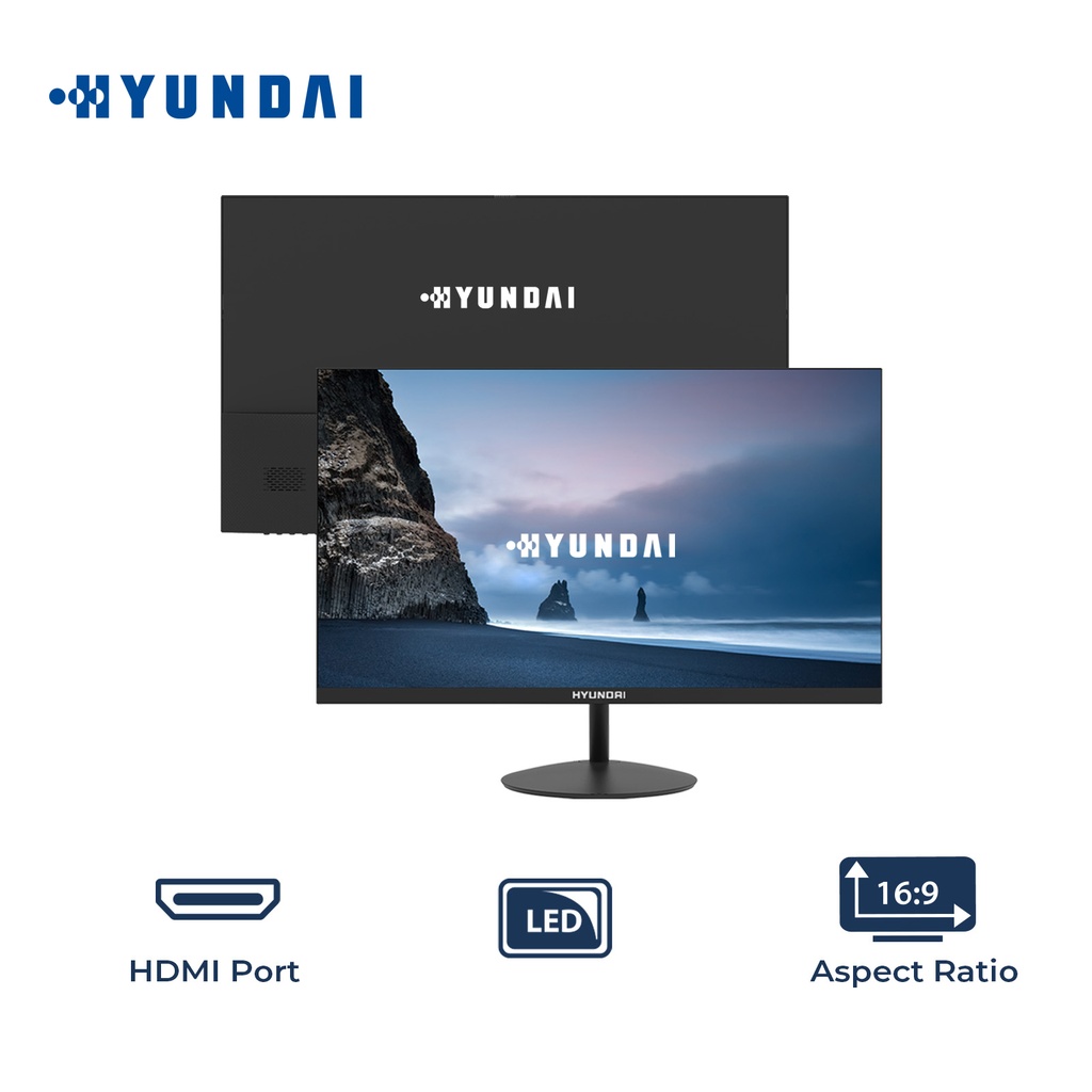 HY View, 22” Office Monitor, VA 1920x1080p, 60Hz, GTG 5ms