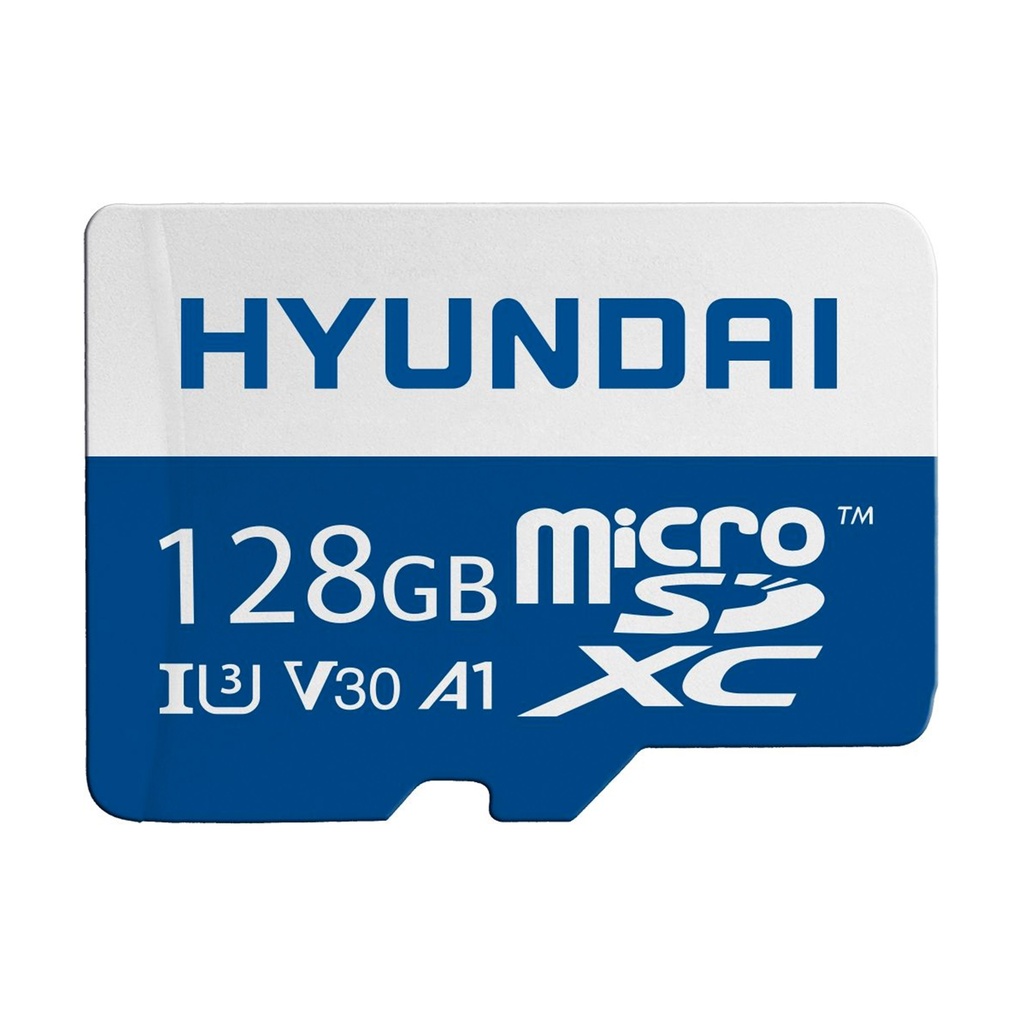 Hyundai Micro SD Card 128GB - UHS-1, U3 - 95MB/s