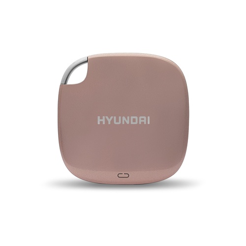 [HTESD2048RG/NEW] Hyundai 2TB Ultra Portable I External SSD I USB 3.1 | Rose Gold