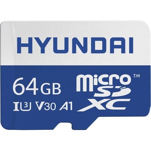 [SDC64GU3/NEW] Hyundai Micro SD Card 64GB - UHS-1, U3 - 95MB/s