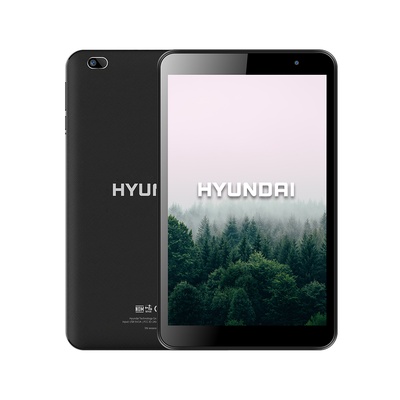 [HT8WB1RBK02A/NEW] Hyundai HYTab Plus 8WB1 | 8" HD IPS | Android 13 | 3GB RAM | 32GB Storage | 5MP/8MP | 4000mAh | AX WiFi + BT 5.0 | Micro USB | Includes Stylus Pen, Earbuds, and Screen Protector | Black