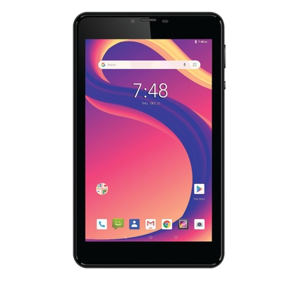 [HT0701L16/NEW] Hyundai Koral 7XL Tablet | 7" HD | Android 8.1 Oreo (Go Edition) | Quad-Core 1.10 GHz | 2GB RAM | 16GB Storage | 4G | Graphite